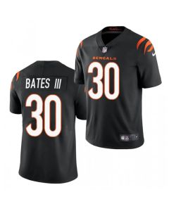 Men's Cincinnati Bengals #30 Jessie Bates III 2021 New Black Vapor Untouchable Limited Stitched Jersey