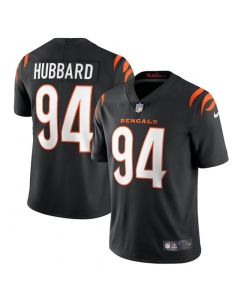 Men's Cincinnati Bengals #94 Sam Hubbard 2021 Black Vapor Untouchable Limited Stitched Jersey