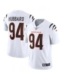 Men's Cincinnati Bengals #94 Sam Hubbard 2021 White Vapor Untouchable Limited Stitched Jersey