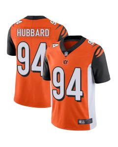 Men's Cincinnati Bengals #94 Sam Hubbard Orange Vapor Untouchable Limited Stitched NFL Jersey