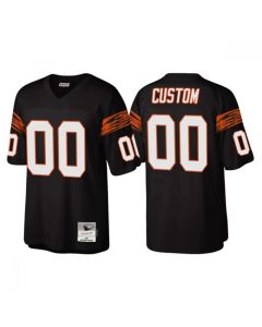 Men's Cincinnati Bengals Active Player Custom Black Throwback Legacy Stitched Jersey