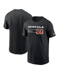 Men's Cincinnati Bengals Black Division Essential T-Shirt