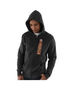 Men's Cincinnati Bengals Black Hook and Ladder Full-Zip NFL Hoodie