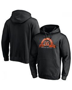Men's Cincinnati Bengals Black Pullover Hoodie
