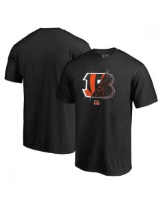 Men's Cincinnati Bengals Black T-Shirt (Black)