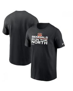 Men's Cincinnati Bengals Black T-Shirt (Style 2)