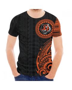 Men's Cincinnati Bengals Black T-Shirt (Style 3)