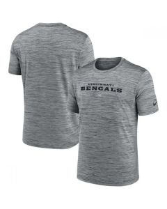 Men's Cincinnati Bengals Gray Velocity Performance T-Shirt