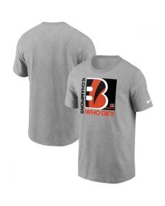 Men's Cincinnati Bengals Grey T-Shirt