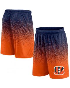 Men's Cincinnati Bengals Navy/Orange Ombre Shorts