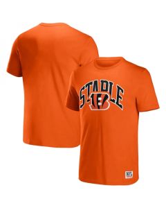 Men's Cincinnati Bengals x Staple Orange Logo Lockup T-Shirt