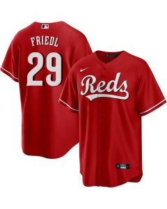 Men's Cincinnati Reds #29 TJ Friedl Red City Connect Jersey (Red)