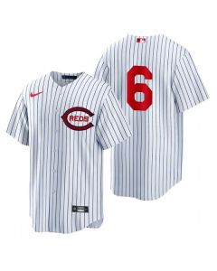 Men's Cincinnati Reds #6 Jonathan india 2022 White Field of Dreams Stitched Baseball Jersey