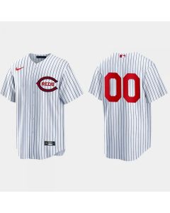 Men's Cincinnati Reds ACTIVE Player Custom 2022 White Field of Dreams Stitched Baseball Jersey