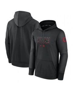 Men's Cincinnati Reds Black 2023 City Connect Hoodie