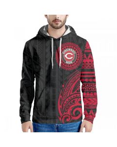 Men's Cincinnati Reds Black Hoodie
