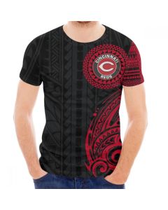Men's Cincinnati Reds Black T-Shirt