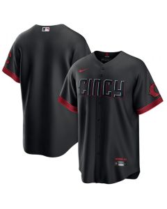 Men's Cincinnati Reds Blank 2023 City Connect Cool Base Stitched Baseball Jersey