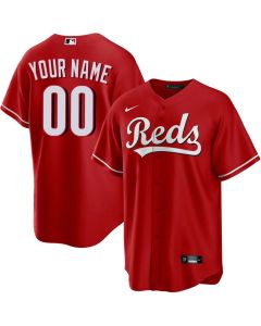 Men's Cincinnati Reds Red Alternate Custom Jersey