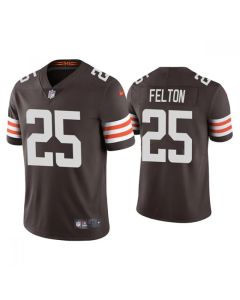 Men's Cleveland Browns #25 Demetric Felton 2021 Brown Vapor Untouchable Limited Stitched NFL Jersey