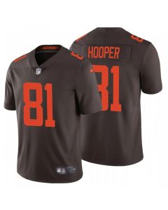 Men's Cleveland Browns #81 Austin Hooper New Brown Vapor Untouchable Limited Stitched Jersey