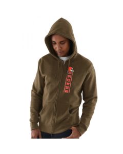 Men's Cleveland Browns Brown Hook and Ladder Full-Zip NFL Hoodie
