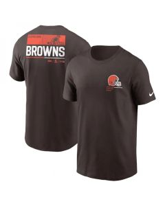 Men's Cleveland Browns Brown Team Incline T-Shirt