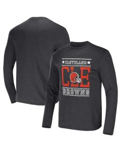 Men's Cleveland Browns Heathered Charcoal x Darius Rucker Collection Long Sleeve T-Shirt