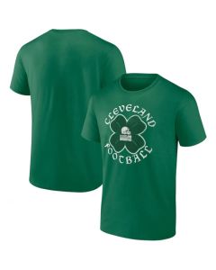 Men's Cleveland Browns Kelly Green St. Patrick's Day Celtic T-Shirt