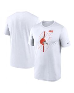 Men's Cleveland Browns White Legend Icon Performance T-Shirt