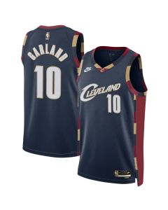 Men's Cleveland Cavaliers #10 Darius Garland Black 2025/26 Hardwood Classics Jersey (Black)