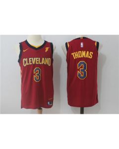 Men's Cleveland Cavaliers #3 Isaiah Thomas Wine Red Stitched NBA Jersey