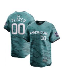 Men's Cleveland Guardians ACTIVE Player Custom Teal 2023 All-star Cool Base Stitched Jersey