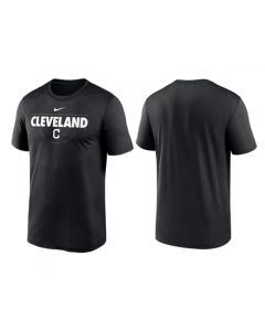 Men's Cleveland Guardians Black T-Shirt