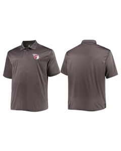 Men's Cleveland Guardians Charcoal Big and Tall Two-Pack Polo T-Shirt