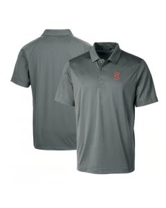 Men's Cleveland Guardians Gray Polo T-Shirt