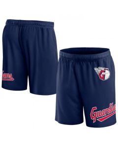 Men's Cleveland Guardians Navy Clincher Mesh Shorts