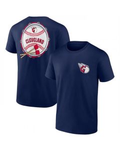 Men's Cleveland Guardians Navy Iconic Bring It T-Shirt