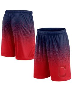 Men's Cleveland Guardians Navy/Red Ombre Shorts