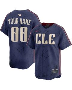 Men's Cleveland Guardians Purple City Connect Limited Custom Jersey