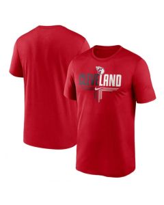 Men's Cleveland Guardians Red T-Shirt (Red)