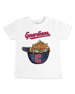 Men's Cleveland Guardians White T-Shirt (Style 2)