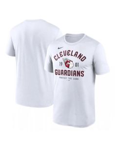 Men's Cleveland Guardians White T-Shirt (Style 3)