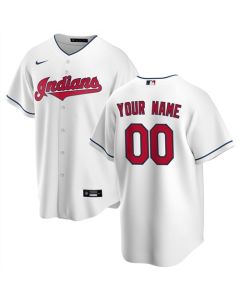 Men's Cleveland indians Customized Stitched MLB Jersey