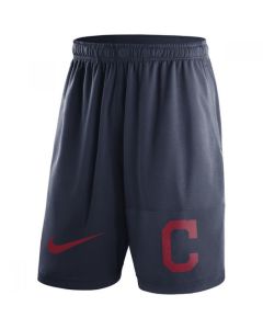 Men's Cleveland indians Navy Dry Fly Shorts