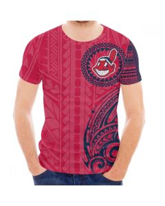 Men's Cleveland indians Red T-Shirt