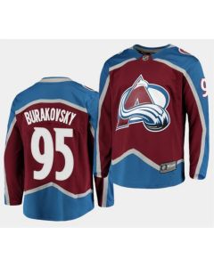 Men's Colorado Avalanche #95 Andre Burakovsky Red Stitched NHL Jersey