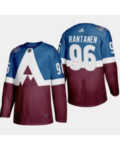 Men's Colorado Avalanche #96 Mikko Rantanen 2020 Stadium Series Blue Stitched NHL Jersey