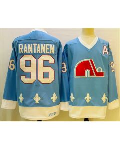 Men's Colorado Avalanche #96 Mikko Rantanen Blue Stitched Jersey