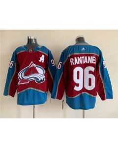 Men's Colorado Avalanche #96 Mikko Rantanen Burgundy Stitched Jersey